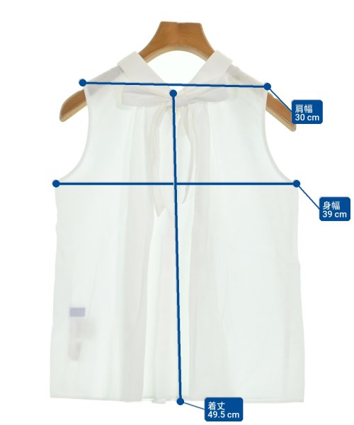 BLUE LABEL CRESTBRIDGE（ブルーレーベルクレストブリッジ）カジュアルシャツ 白 サイズ:36(S位) レディース/2200735906044