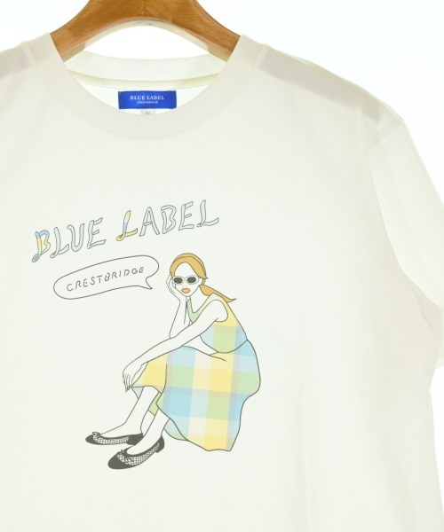 BLUE LABEL CRESTBRIDGE（ブルーレーベルクレストブリッジ）Tシャツ・カットソー 白 サイズ:38(M位) レディース/2200719217166