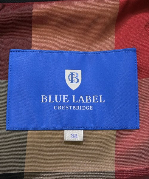 BLUE LABEL CRESTBRIDGE（ブルーレーベルクレストブリッジ）ステンカラーコート 紺 サイズ:38(M位) レディース/2200721185033
