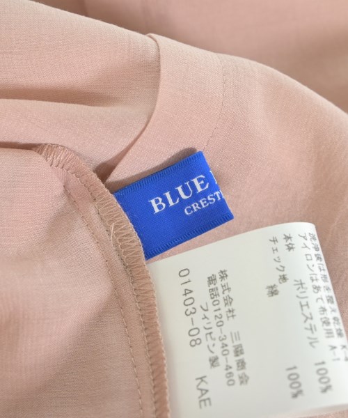 BLUE LABEL CRESTBRIDGE（ブルーレーベルクレストブリッジ）カジュアルシャツ ピンク サイズ:36(S位) レディース/2200722138090
