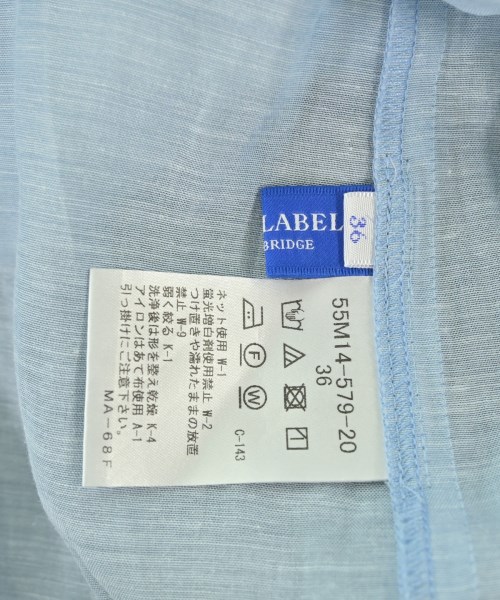 BLUE LABEL CRESTBRIDGE（ブルーレーベルクレストブリッジ）ブラウス 青 サイズ:36(S位) レディース/2200685857038