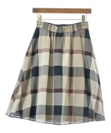 BLUE LABEL CRESTBRIDGE（ブルーレーベルクレストブリッジ）ひざ丈スカート グレー サイズ:36(S位) レディース/2200685857045