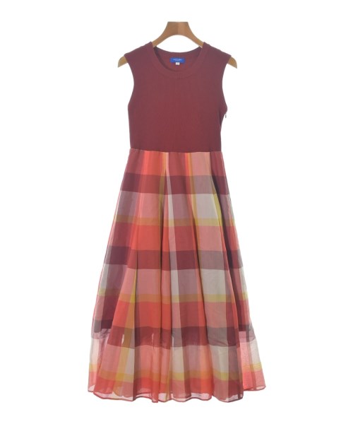 BLUE LABEL CRESTBRIDGE(ブルーレーベルクレストブリッジ)ワンピース 赤 サイズ:36(S位)/2200679289036