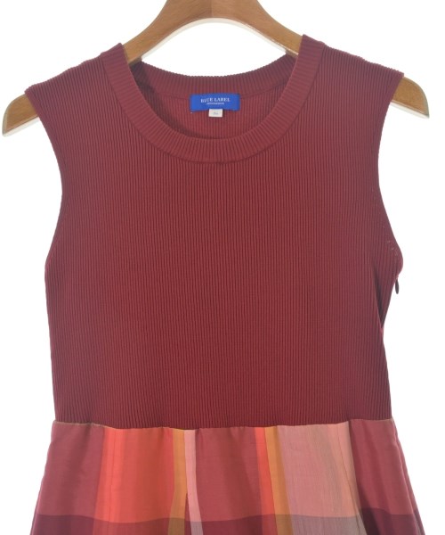 BLUE LABEL CRESTBRIDGE（ブルーレーベルクレストブリッジ）ワンピース 赤 サイズ:36(S位) レディース/2200679289036
