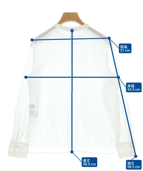 BLUE LABEL CRESTBRIDGE（ブルーレーベルクレストブリッジ）ブラウス 白 サイズ:36(S位) レディース/2200684259031