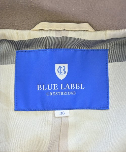 BLUE LABEL CRESTBRIDGE（ブルーレーベルクレストブリッジ）ステンカラーコート 茶 サイズ:38(M位) レディース/2200687707010