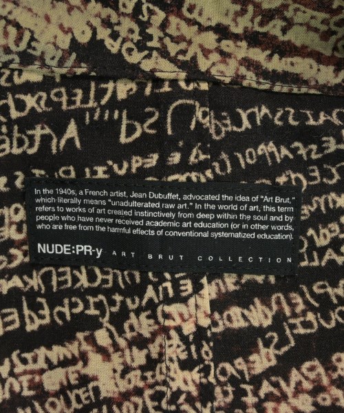 nude: masahiko maruyama（ヌードマサヒコマルヤマ）その他 黒 サイズ:48(L位) メンズ/2200672216039