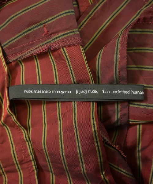 nude: masahiko maruyama（ヌードマサヒコマルヤマ）その他 赤 サイズ:0(S位) メンズ/2200675128025