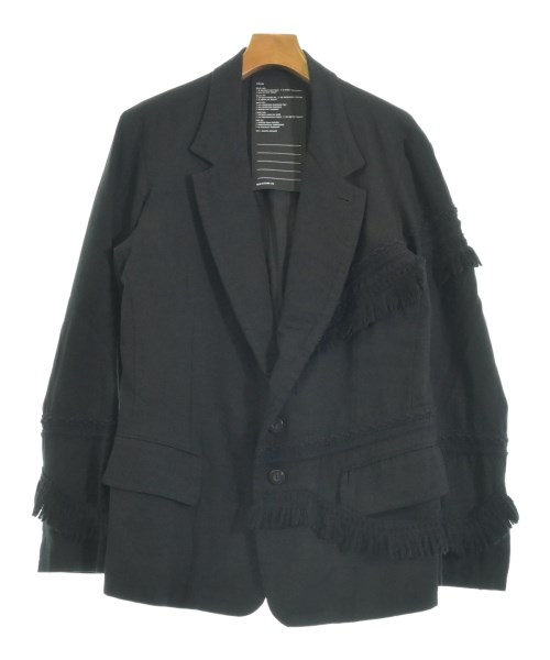 nude: masahiko maruyama(ヌードマサヒコマルヤマ)カジュアルジャケット 黒 サイズ:2(M位)/2200661837078