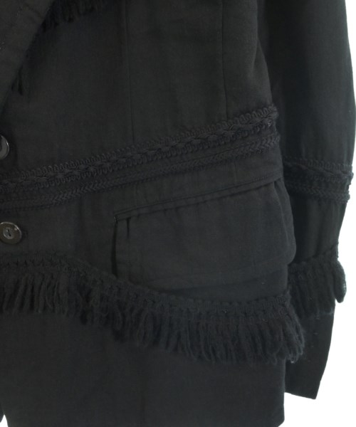 nude: masahiko maruyama（ヌードマサヒコマルヤマ）カジュアルジャケット 黒 サイズ:2(M位) メンズ/2200661837078