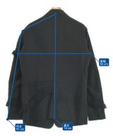 nude: masahiko maruyama（ヌードマサヒコマルヤマ）カジュアルジャケット 黒 サイズ:2(M位) メンズ/2200661837078