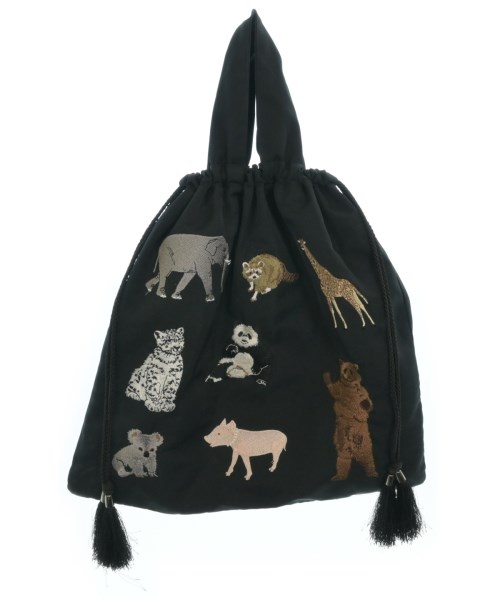 ear PAPILLONNER(イアパピヨネ)トートバッグ 黒 サイズ:-/2200649631421