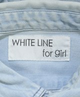 WHITE LINE for girl（ホワイトラインフォーガール）カジュアルシャツ 青 サイズ:F レディース/2200707046044