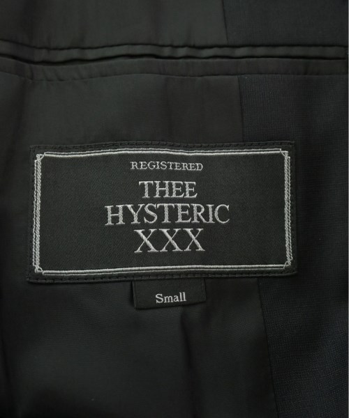 THEE HYSTERIC XXX（ジィ　ヒステリック　トリプルエックス）ジャケット 黒 サイズ:S メンズ/2200471741039