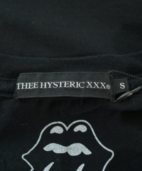 THEE HYSTERIC XXX（ジィ　ヒステリック　トリプルエックス）Tシャツ・カットソー 黒 サイズ:S メンズ/2200628344052