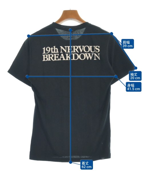 THEE HYSTERIC XXX（ジィ　ヒステリック　トリプルエックス）Tシャツ・カットソー 黒 サイズ:S メンズ/2200628344076