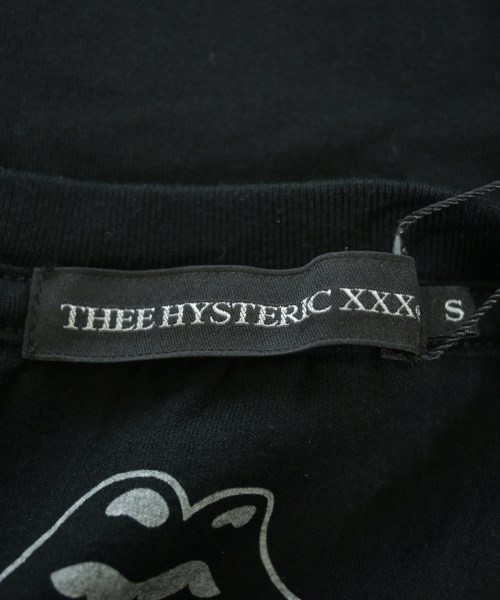 THEE HYSTERIC XXX（ジィ　ヒステリック　トリプルエックス）Tシャツ・カットソー 黒 サイズ:S メンズ/2200628344083