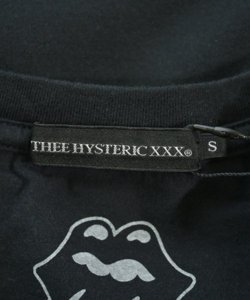 THEE HYSTERIC XXX（ジィ　ヒステリック　トリプルエックス）Tシャツ・カットソー 黒 サイズ:S メンズ/2200628344106