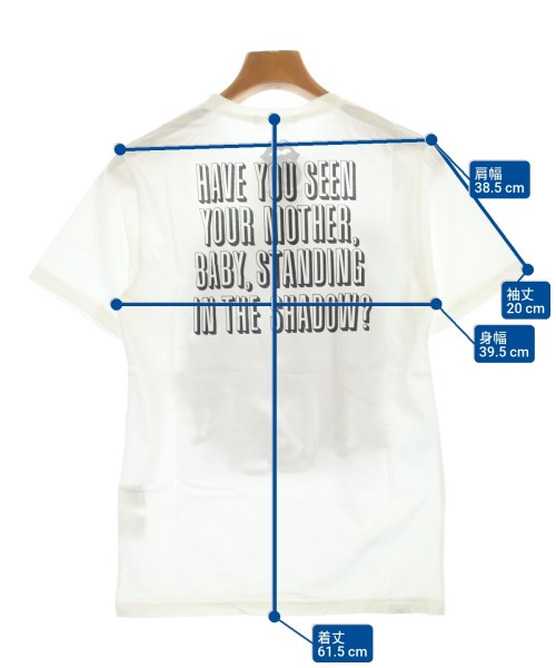 THEE HYSTERIC XXX（ジィ　ヒステリック　トリプルエックス）Tシャツ・カットソー 白 サイズ:S メンズ/2200628344113