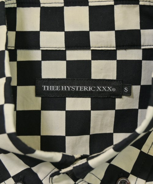 THEE HYSTERIC XXX（ジィ　ヒステリック　トリプルエックス）カジュアルシャツ 黒 サイズ:S メンズ/2200676475265