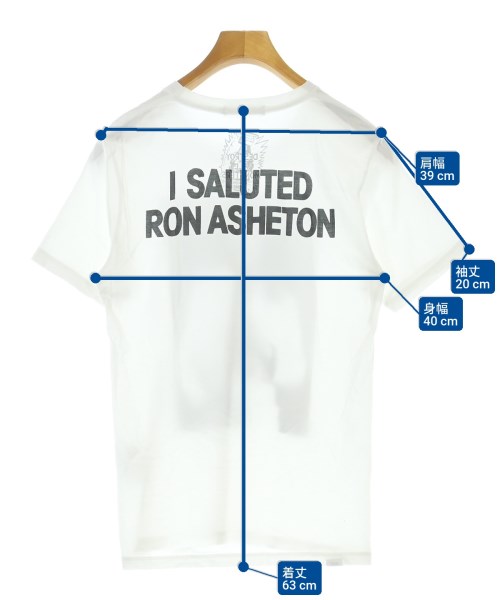 THEE HYSTERIC XXX（ジィ　ヒステリック　トリプルエックス）Tシャツ・カットソー 白 サイズ:S メンズ/2200636838086