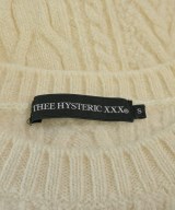 THEE HYSTERIC XXX（ジィ　ヒステリック　トリプルエックス）ニット・セーター 白 サイズ:S メンズ/2200709891055