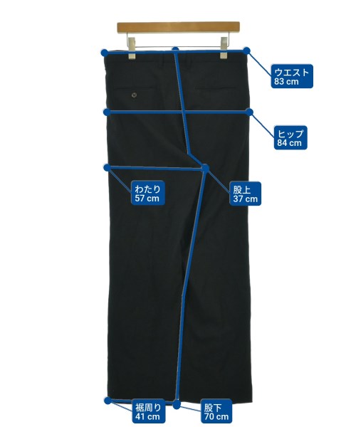 THEE HYSTERIC XXX（ジィ　ヒステリック　トリプルエックス）スラックス 黒 サイズ:M メンズ/2200668189026