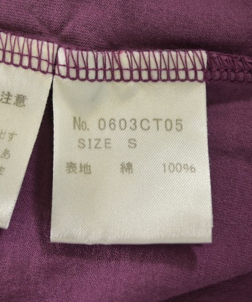 THEE HYSTERIC XXX（ジィ　ヒステリック　トリプルエックス）Tシャツ・カットソー 紫 サイズ:S メンズ/2200719735356