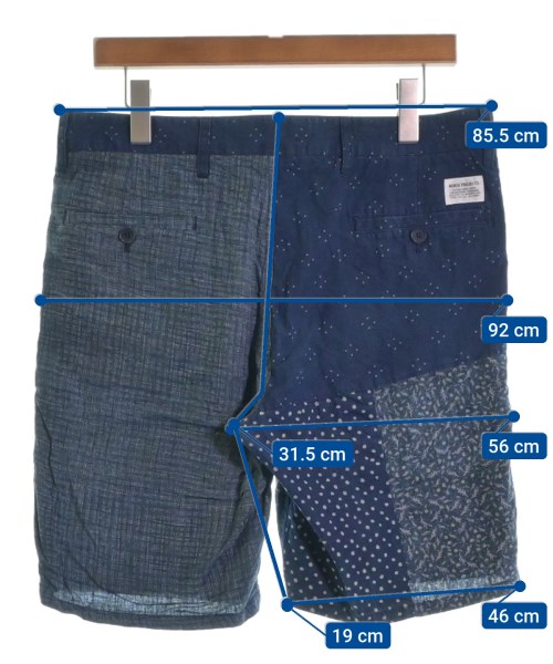 NORSE PROJECTS（ノースプロジェクト）ショートパンツ 青 サイズ:33(L位) メンズ/2200482000040