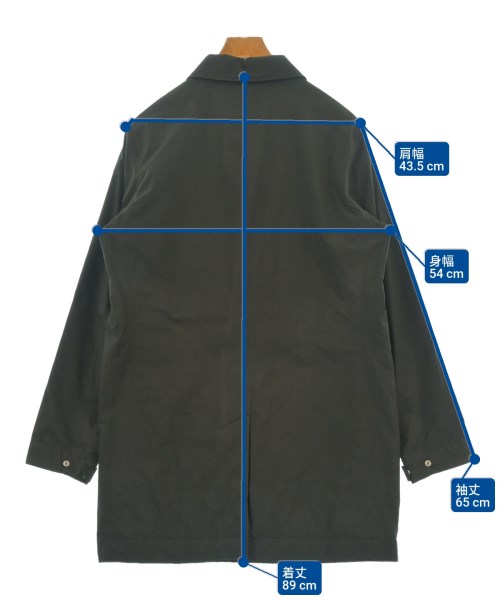 NORSE PROJECTS（ノースプロジェクト）ステンカラーコート 黒 サイズ:M メンズ/2200635433039