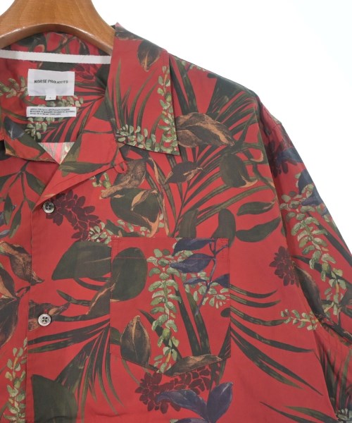 NORSE PROJECTS（ノースプロジェクト）カジュアルシャツ 赤 サイズ:L メンズ/2200539985139