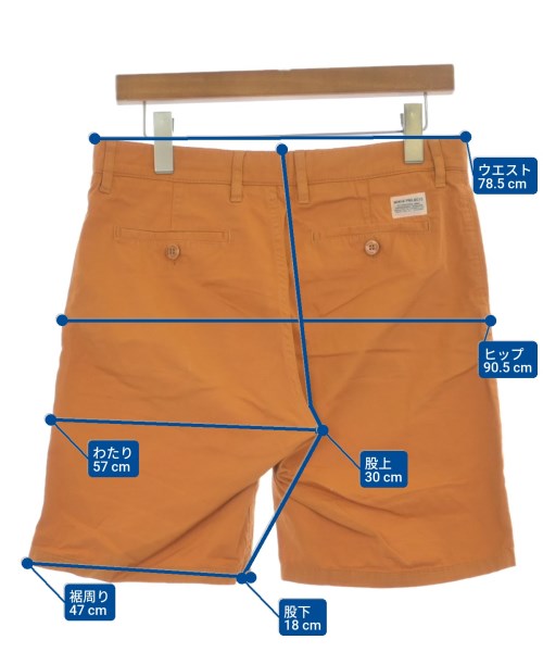 NORSE PROJECTS（ノースプロジェクト）ショートパンツ オレンジ サイズ:30(M位) メンズ/2200646234298