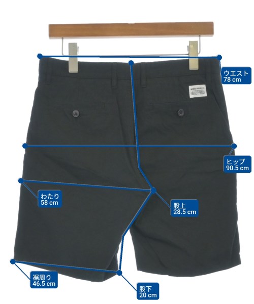 NORSE PROJECTS（ノースプロジェクト）ショートパンツ 黒 サイズ:30(M位) メンズ/2200646234458