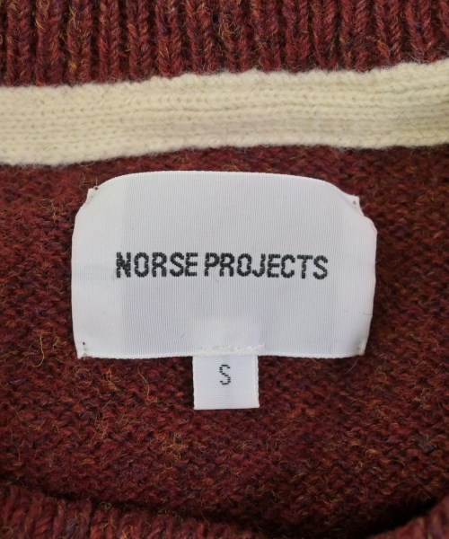 NORSE PROJECTS（ノースプロジェクト）ニット・セーター 赤 サイズ:S メンズ/2200636325081