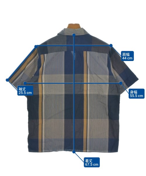 NORSE PROJECTS（ノースプロジェクト）カジュアルシャツ 紺 サイズ:S メンズ/2200645857023