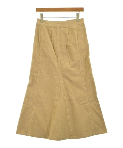 SLOW（スロウ）ロング・マキシ丈スカート ベージュ サイズ:36(S位) レディース/2200624377016
