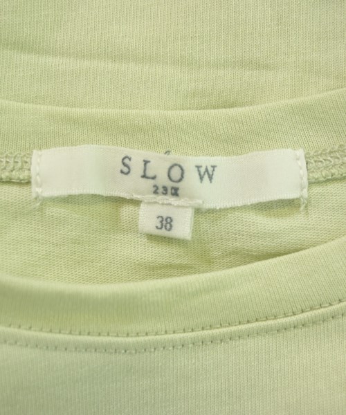 SLOW（スロウ）Tシャツ・カットソー 緑 サイズ:38(M位) レディース/2200641567025