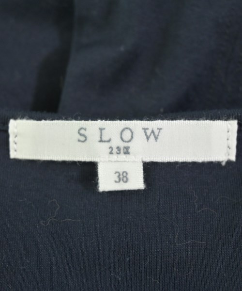 SLOW（スロウ）Tシャツ・カットソー 黒 サイズ:38(M位) レディース/2200720709070