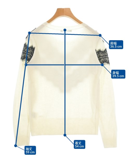 DENNY ROSE（デニーローズ）ニット・セーター 白 サイズ:XS レディース/2200642639066