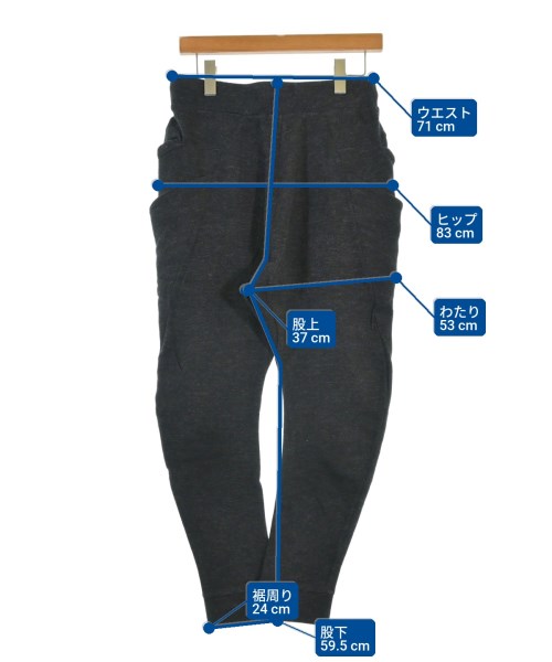 The Viridi-Anne（ザヴィリジアン）スウェットパンツ グレー サイズ:1(S位) メンズ/2200665442032