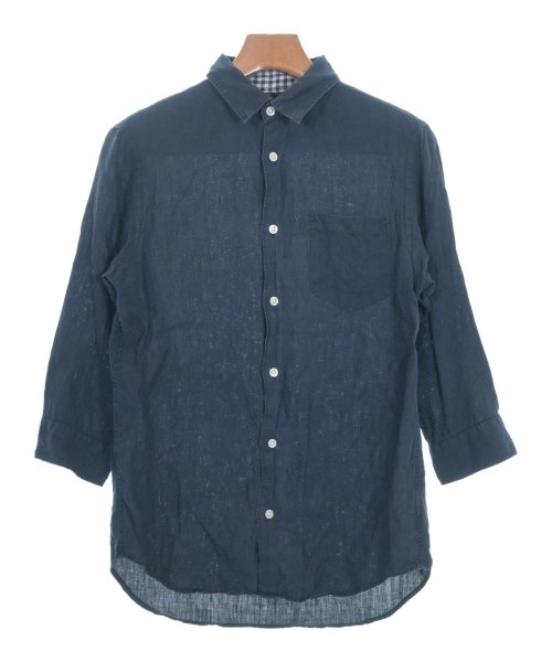 SAN FRANCISCO(サンフランシスコ)カジュアルシャツ 紺 サイズ:S/2200642509031