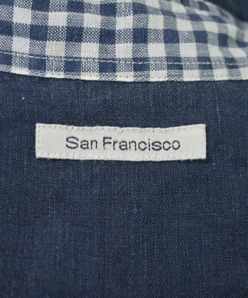 SAN FRANCISCO（サンフランシスコ）カジュアルシャツ 紺 サイズ:S メンズ/2200642509031