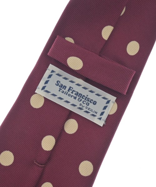 SAN FRANCISCO（サンフランシスコ）ネクタイ 赤 サイズ:- メンズ/2200620884631