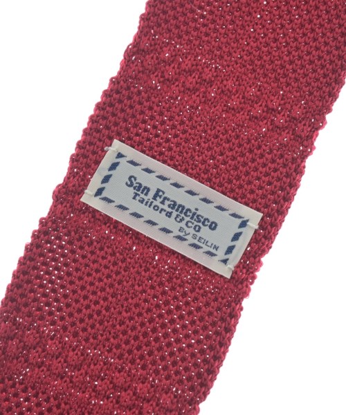 SAN FRANCISCO（サンフランシスコ）ネクタイ 赤 サイズ:- メンズ/2200620884648