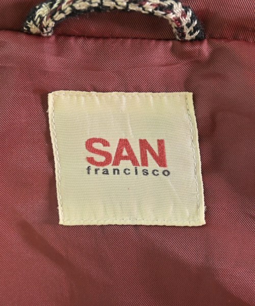 SAN FRANCISCO（サンフランシスコ）ダウンジャケット/ダウンベスト 黒 サイズ:S メンズ/2200708313053