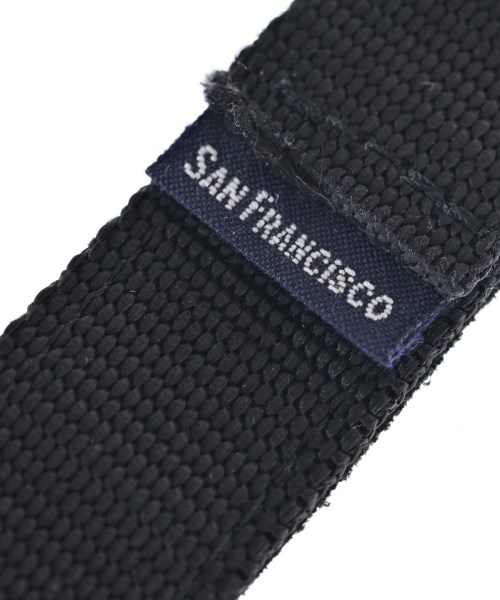 SAN FRANCISCO（サンフランシスコ）ベルト 黒 サイズ:- メンズ/2200724909124