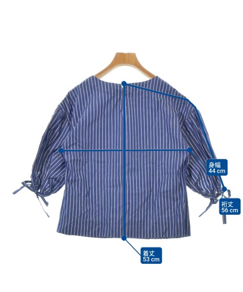 SAN FRANCISCO（サンフランシスコ）ブラウス 青 サイズ:F レディース/2200649240265