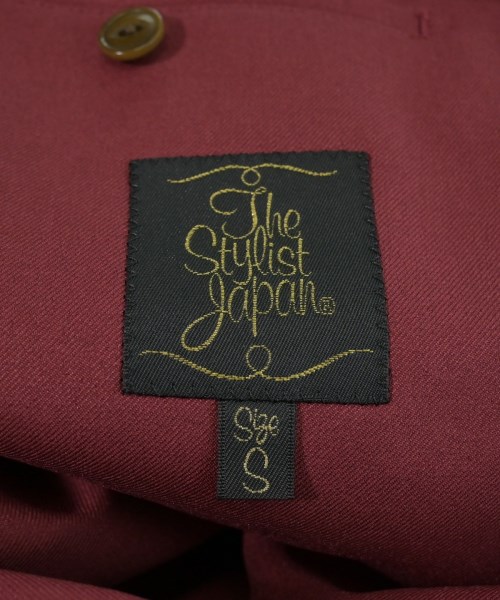 The Stylist Japan（ザ　スタイリスト　ジャパン）テーラードジャケット 赤 サイズ:S メンズ/2200645192056