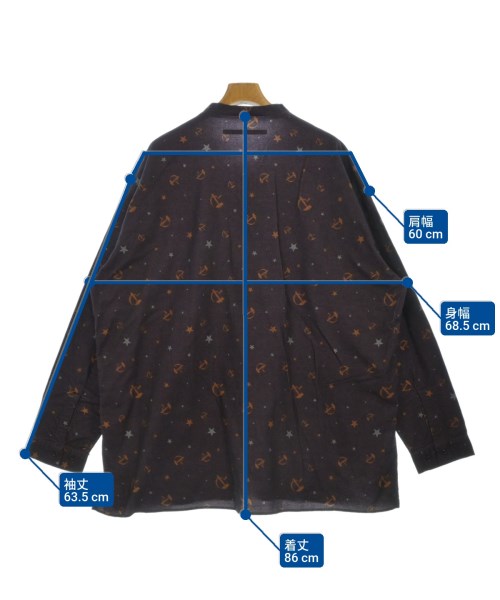 Journal Standard TRISECT（ジャーナルスタンダードトライセクト）カジュアルシャツ 紫 サイズ:F メンズ/2200653885070