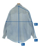 Journal Standard TRISECT（ジャーナルスタンダードトライセクト）カジュアルシャツ 青 サイズ:M メンズ/2200662833086